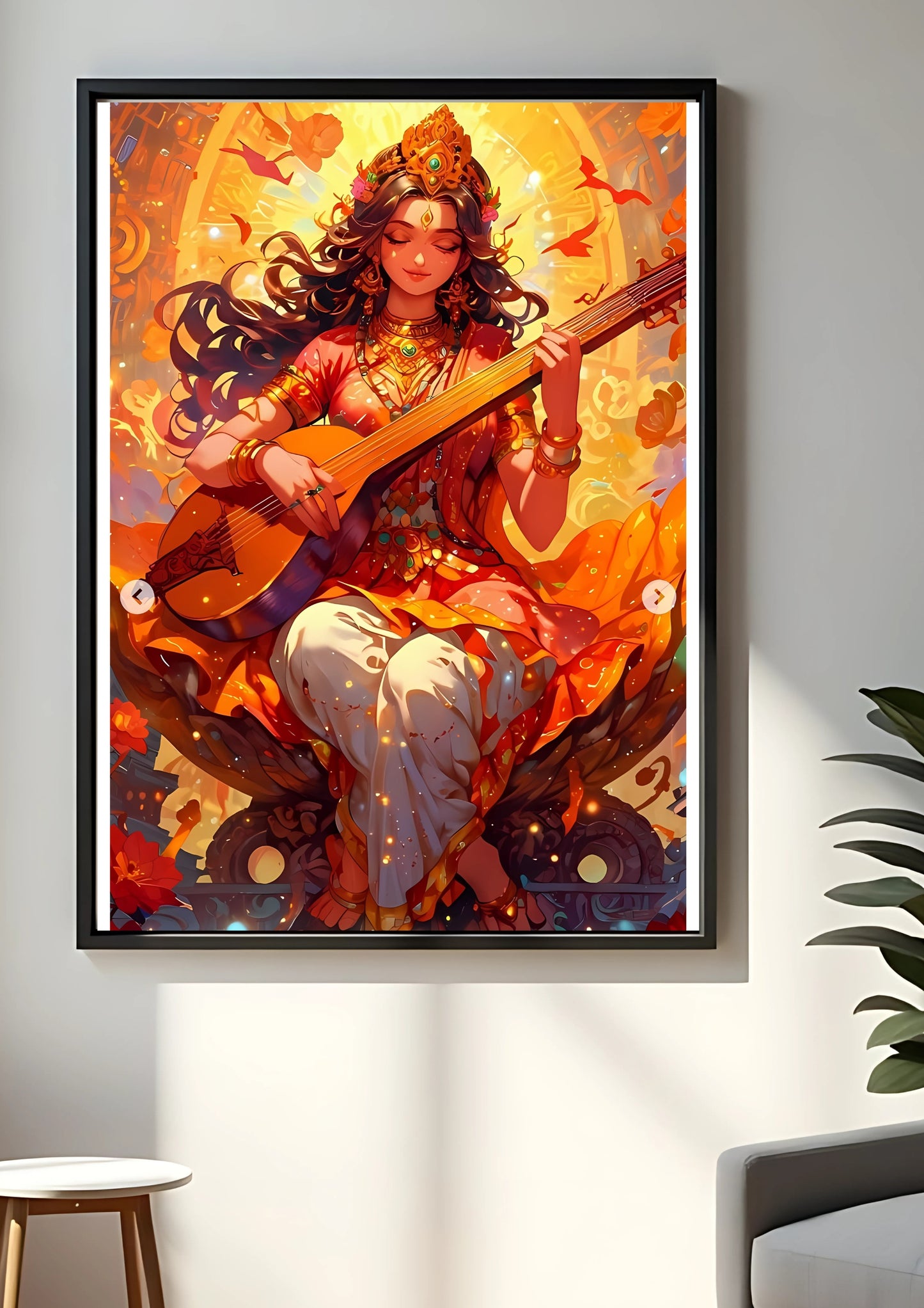 Maa Saraswati poster || devotional poster