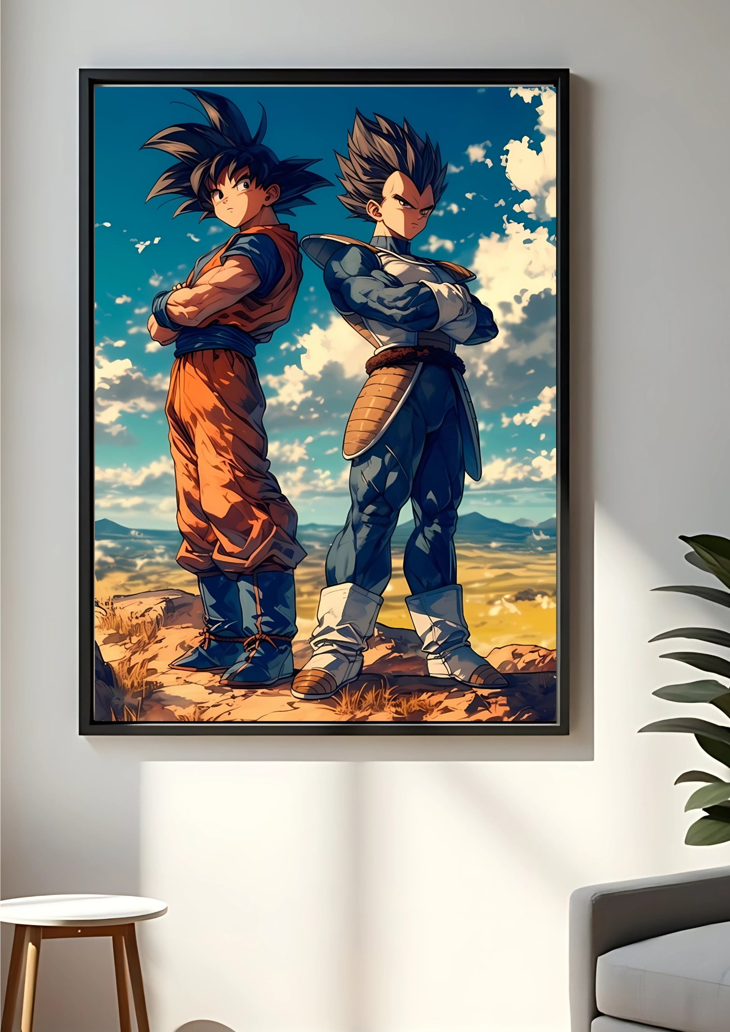 Son Goku & Vegeta #2 poster || Dragon Ball Z poster