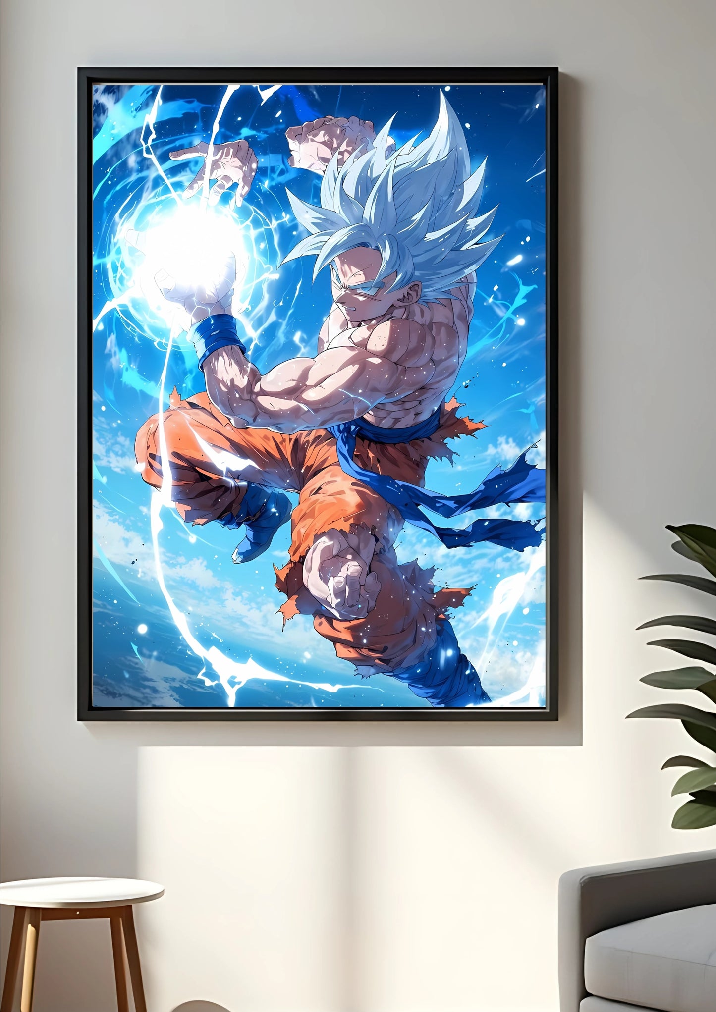 Goku Hame Kami poster || Dragon Ball Z poster