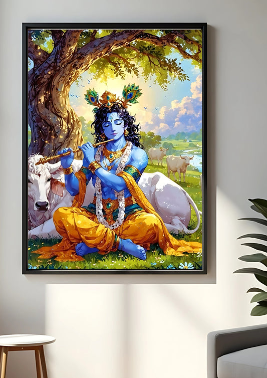 Lord Krishna #3 poster || devotional poster