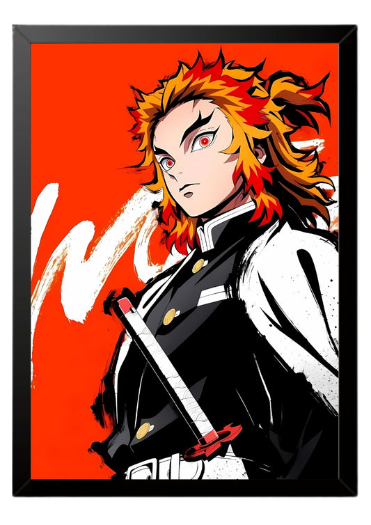Kyojuro Rengoku #2 poster || Demon Slayer poster