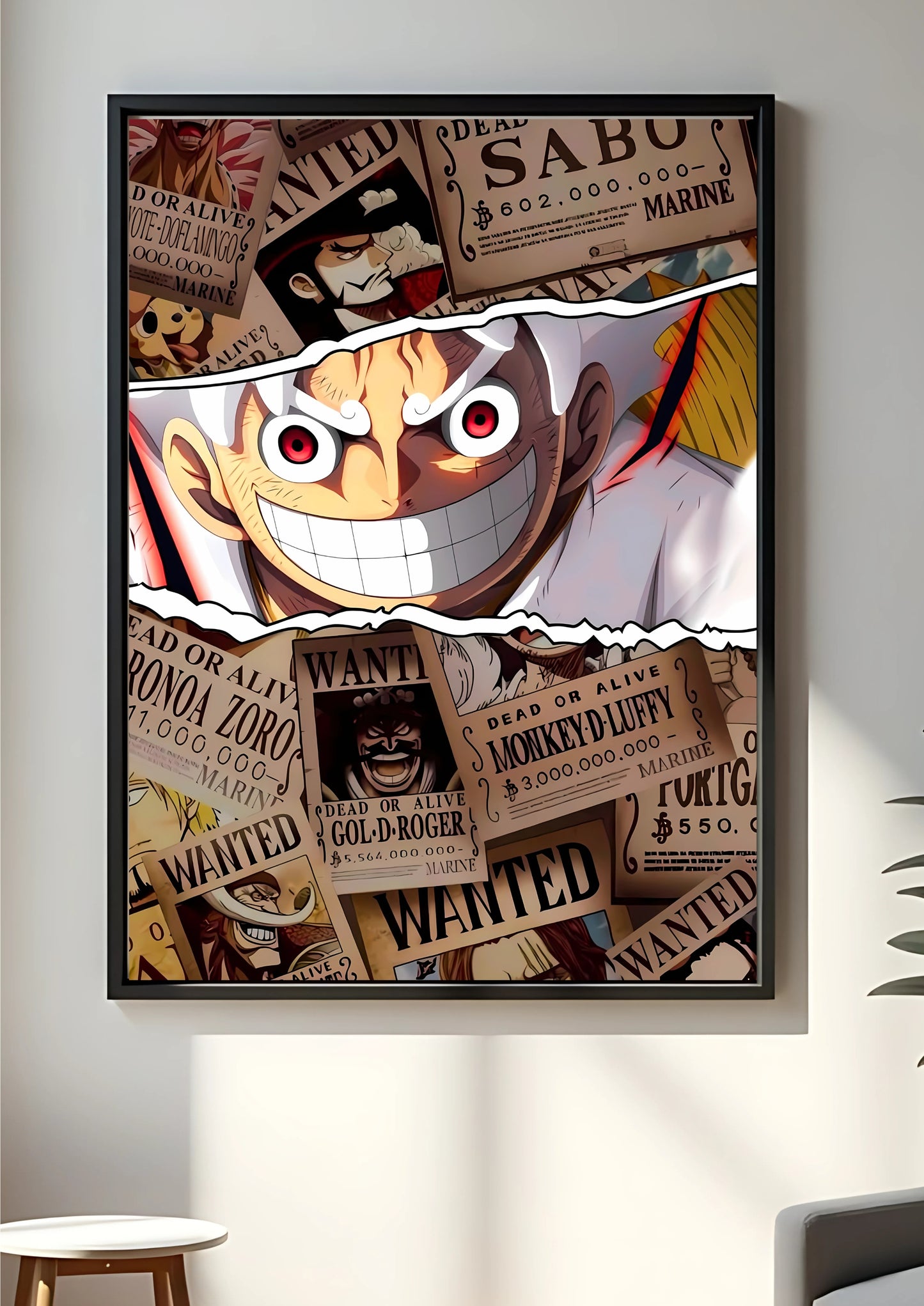 Monkey D. Luffy #4 poster ||  One Piece poster