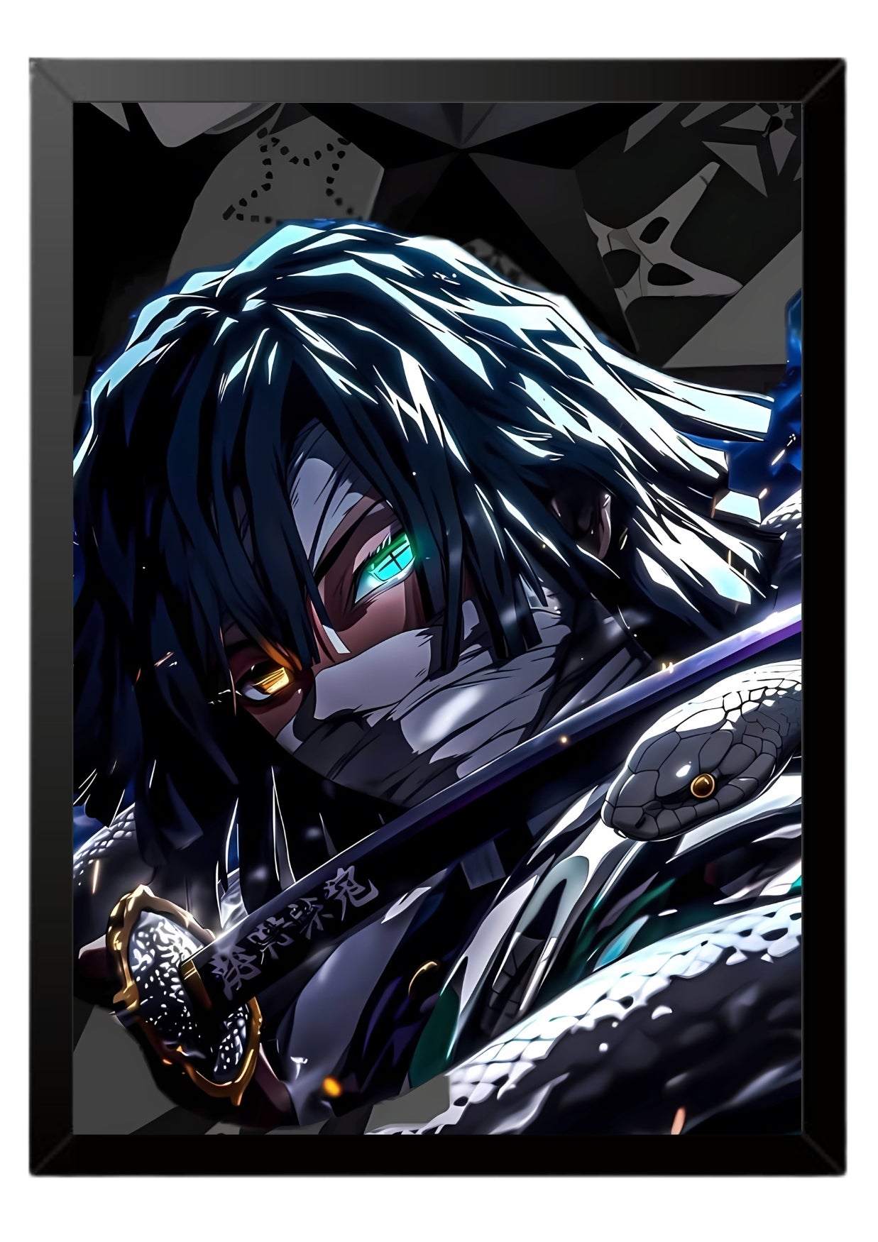 Obanai Iguro poster || Demon Slayer poster