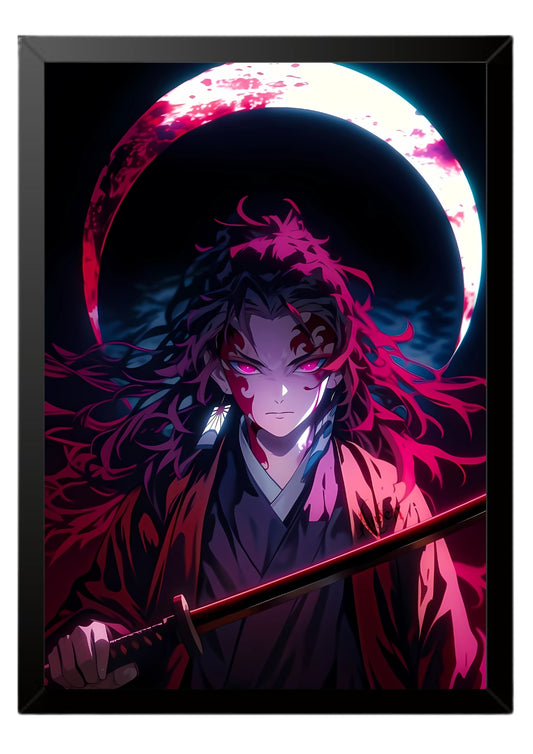 Yoriichi Tsugikuni poster || Demon Slayer poster