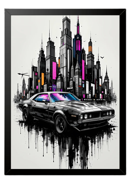 Dodge Charger R/T poster || car poster
