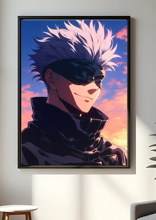 Satoru Gojo #2 poster || jujutsu kaisen poster