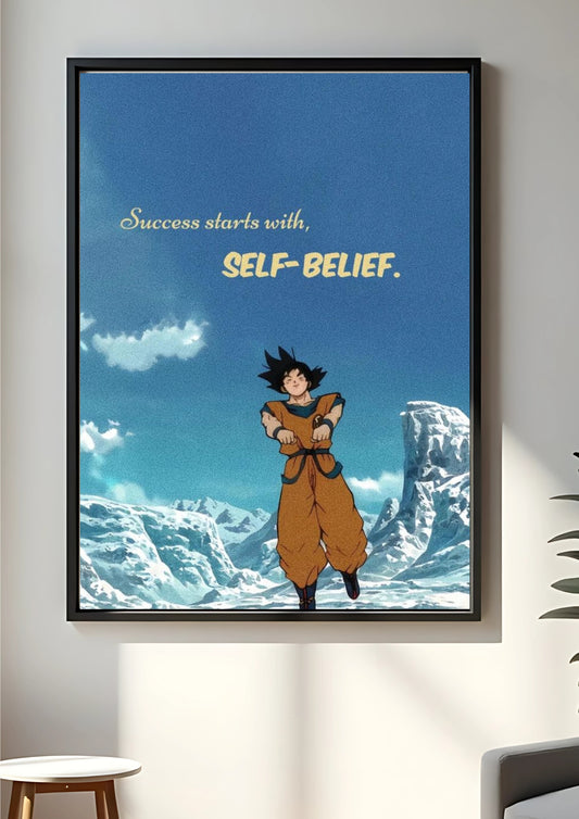 Goku Motivational poster || Motivational poster