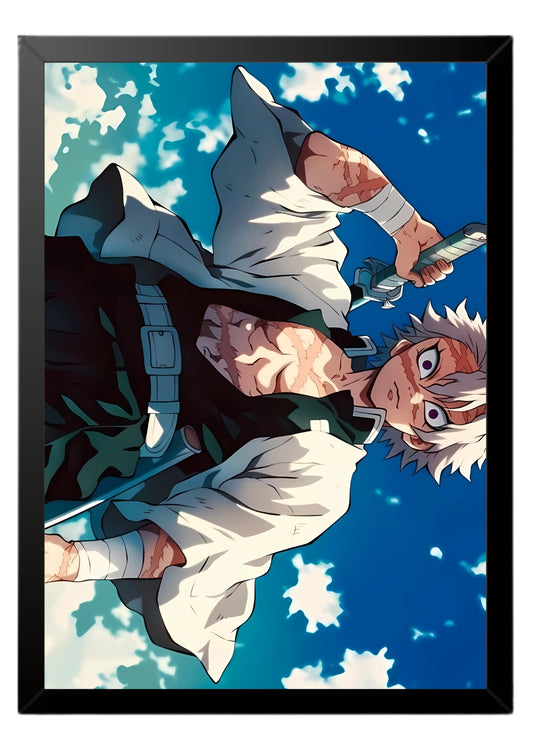 Sanemi Shinazugawa #2 poster || Demon Slayer poster