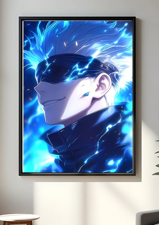 Satoru Gojo #3 poster || jujutsu kaisen poster