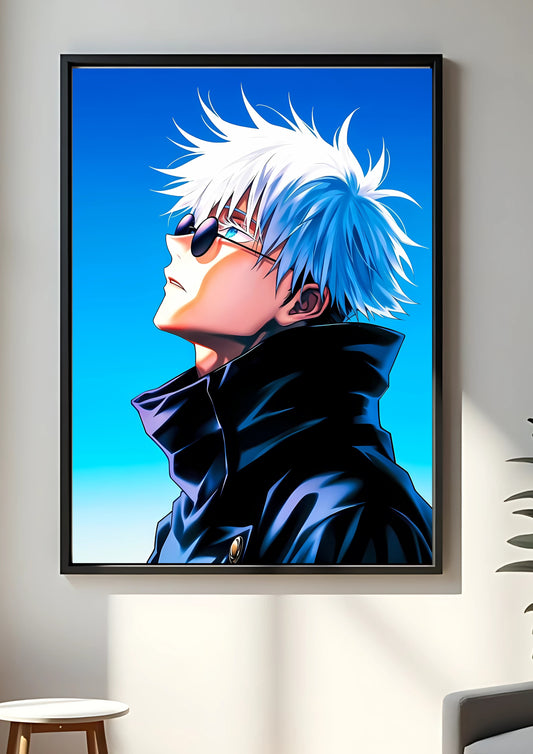 Satoru Gojo #3 poster || jujutsu kaisen poster