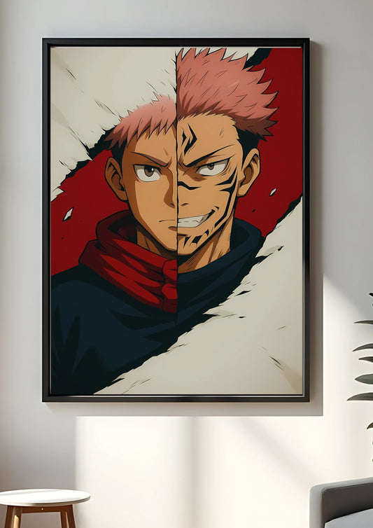 Sukuna & Yuji Itadori poster || jujutsu kaisen poster