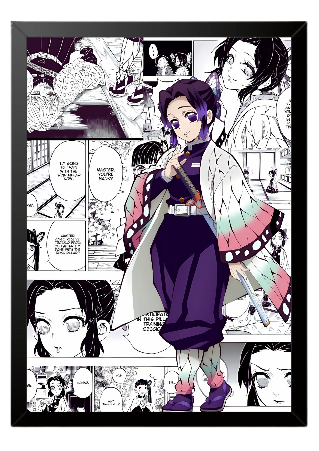 Shinobu Kocho #2 poster || Demon Slayer poster