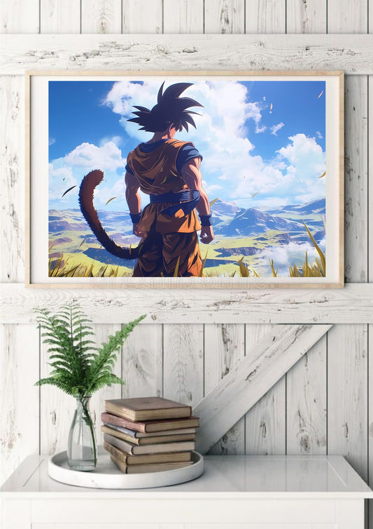 Son Goku poster || Dragon Ball Z poster