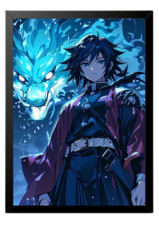 Giyu Tomioka #3 poster || Demon Slayer poster