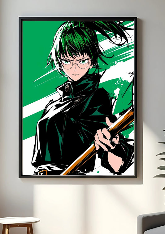 Maki Zen'in poster || jujutsu kaisen poster