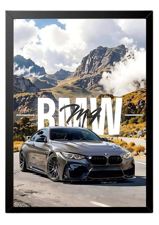 BMW M4 poster || car poster