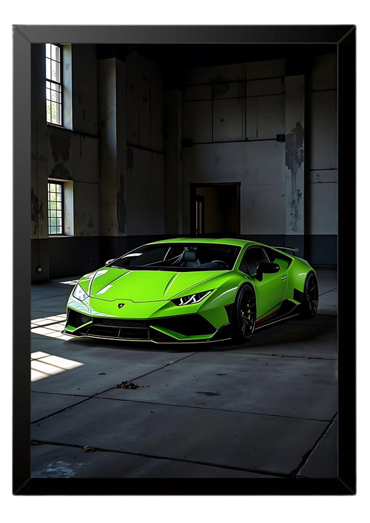 Lamborghini Huracan EVO poster || car poster