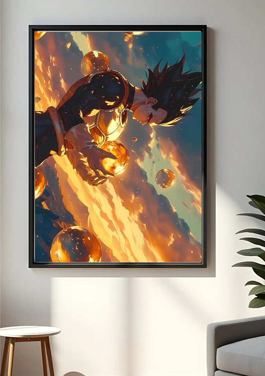 Vegeta poster || Dragon Ball Z poster