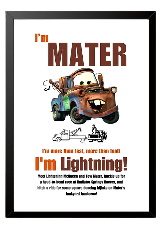 Mater poster || car poster