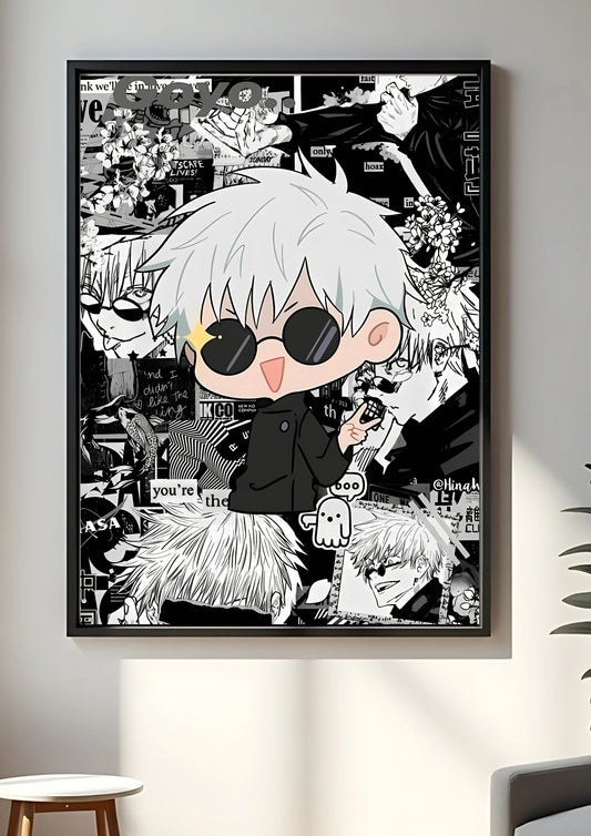 Satoru Gojo #5 poster || jujutsu kaisen poster