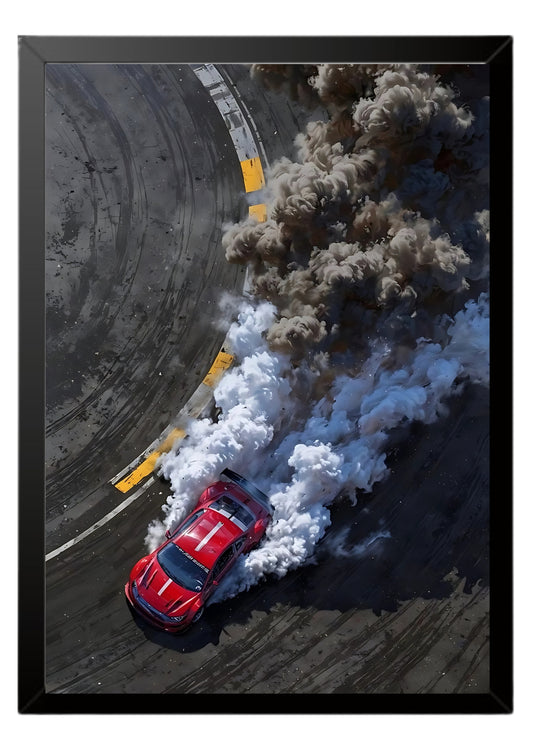 car drift poster || car poster