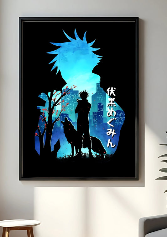 Megumi Fushiguro poster || jujutsu kaisen poster