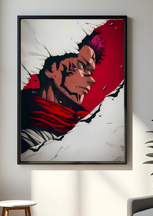 Ryomen Sukuna #2 poster || jujutsu kaisen poster