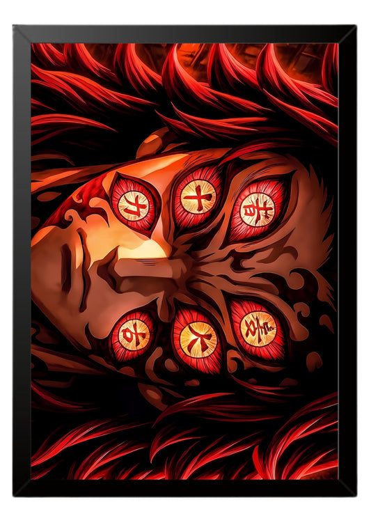 Kokushibo eyes poster || Demon Slayer poster