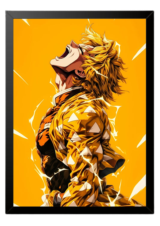 Zenitsu Agatsuma #2 poster || Demon Slayer poster