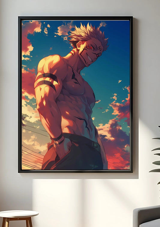 Ryomen Sukuna #3 poster || jujutsu kaisen poster