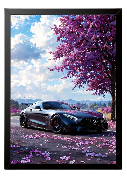 Mercedes-Benz AMG GT poster || car poster