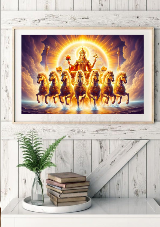 lord suryanarayana poster || devotional poster