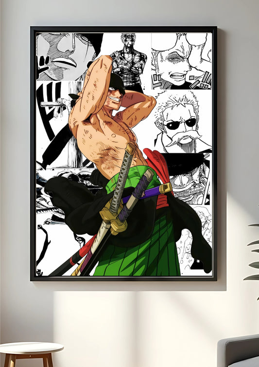 Roronoa Zoro #6 poster ||  One Piece poster