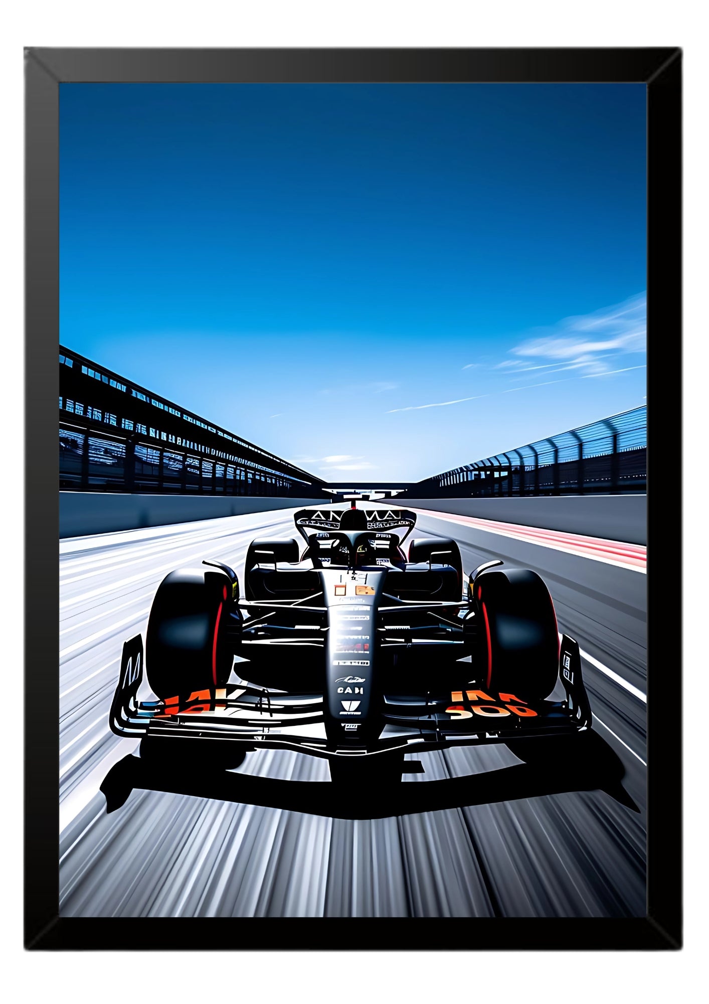 F1 on track #2 poster || car poster