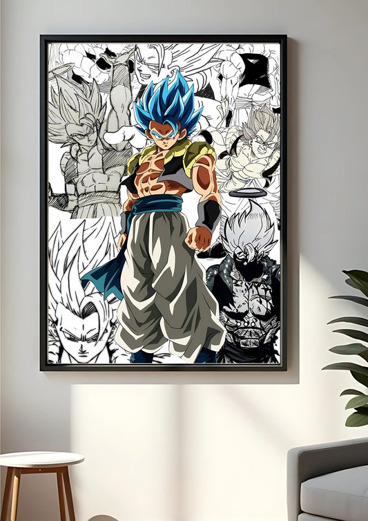 Gogeta #2 poster || Dragon Ball Z poster