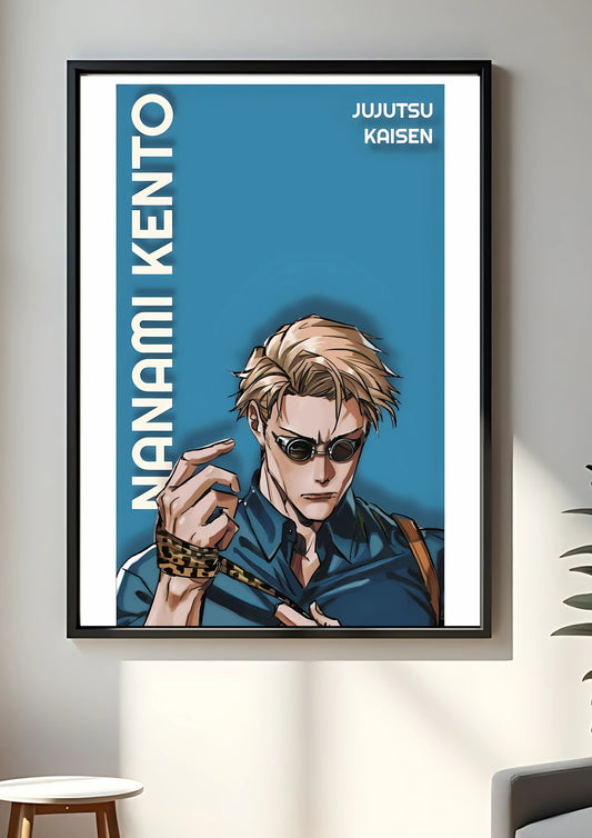 Kento Nanami #3 poster || jujutsu kaisen poster