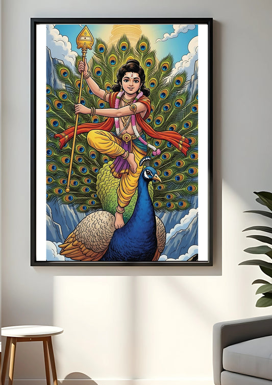 Lord Murugan poster || devotional poster