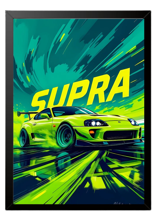 Toyota Supra poster || car poster