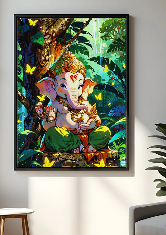lord ganesha poster || devotional poster