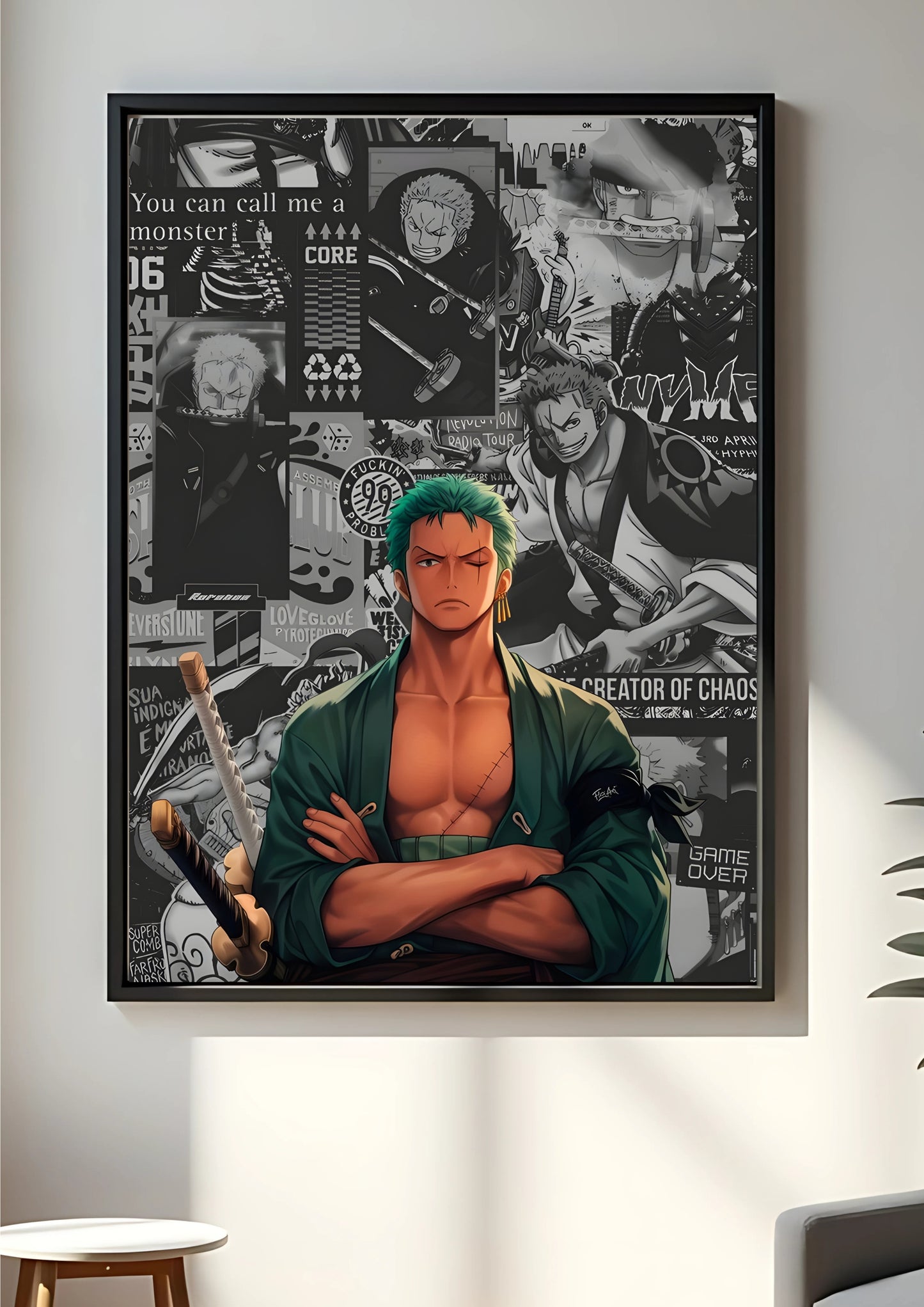 Roronoa Zoro #4 poster ||  One Piece poster