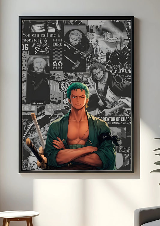 Roronoa Zoro #4 poster ||  One Piece poster