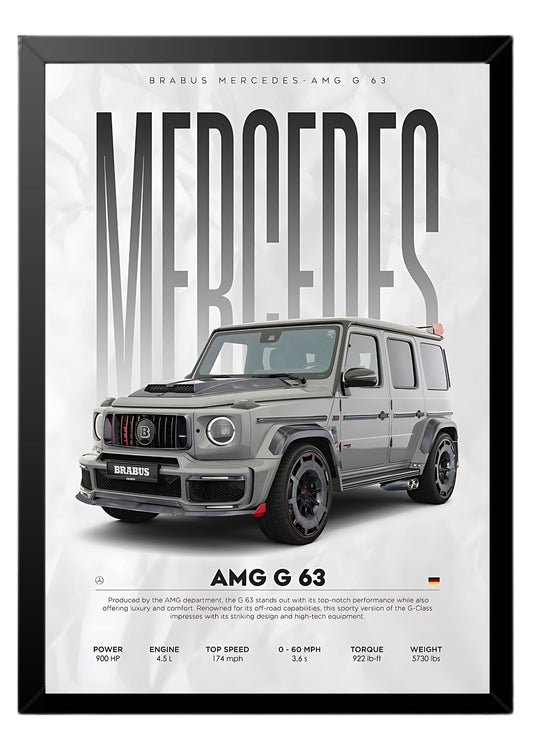 Mercedes-AMG G 63 poster || car poster