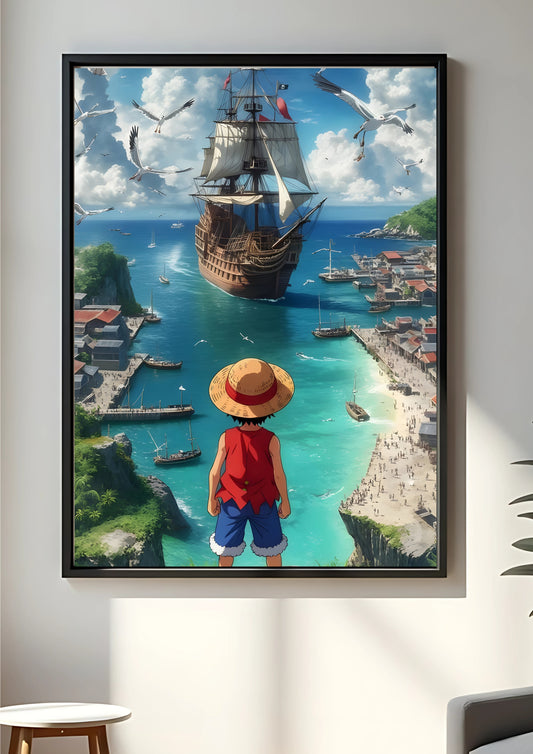 Monkey D. Luffy #10 poster ||  One Piece poster