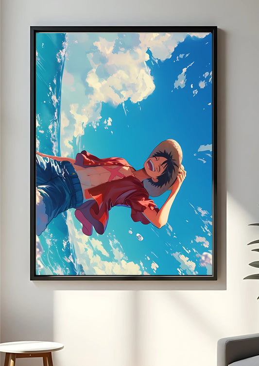 Monkey D. Luffy #9 poster ||  One Piece poster