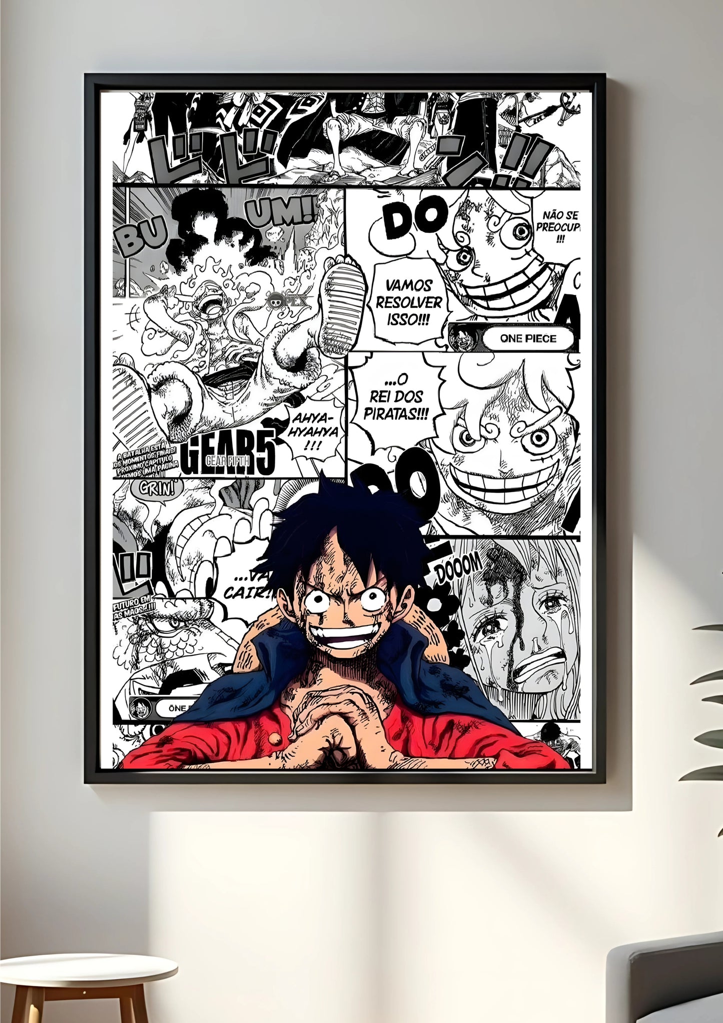 Monkey D. Luffy #5 poster ||  One Piece poster