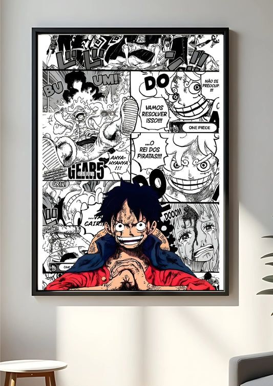 Monkey D. Luffy #5 poster ||  One Piece poster