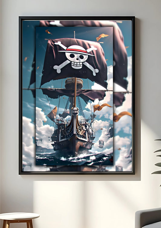 One Piece Ship poster ||  One Piece poster