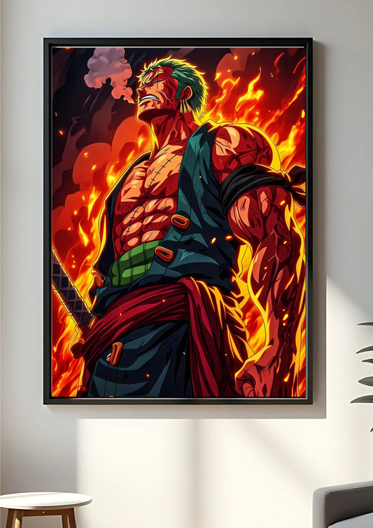 Roronoa Zoro #3 poster ||  One Piece poster