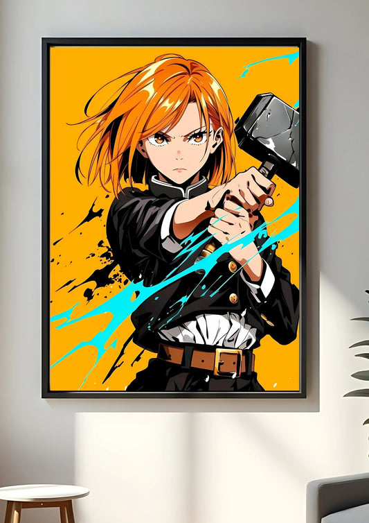 Nobara Kugisaki #2 poster || jujutsu kaisen poster