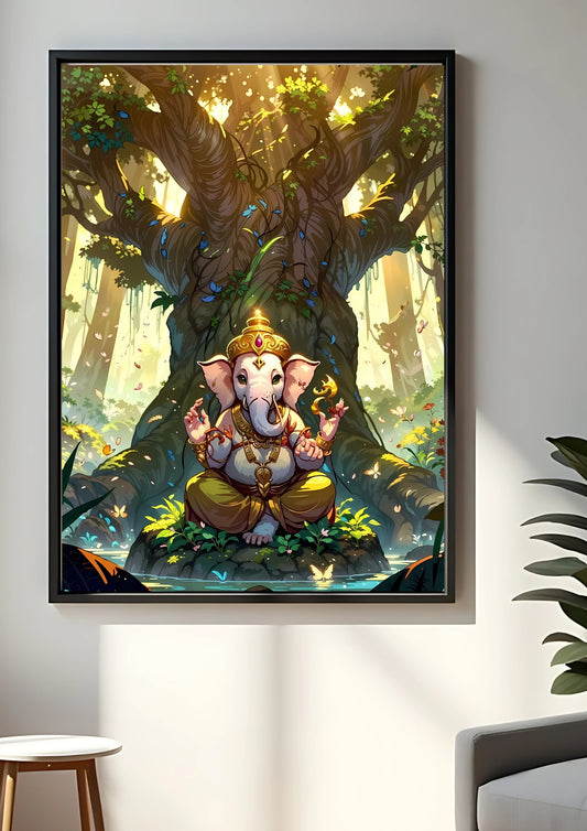 lord Ganesha poster || devotional poster